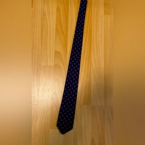 Beautiful Italian wool blue necktie